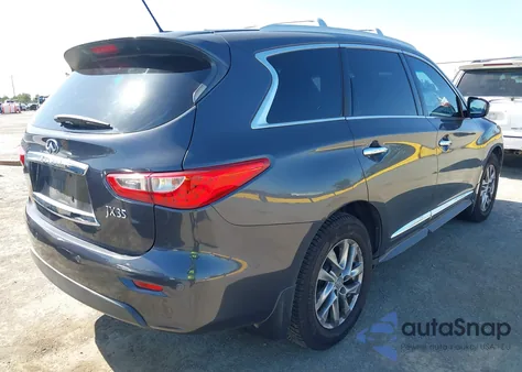 2013 Infinity Jx35 Base z USA, uszkodzony, nr VIN 5N1AL0MM3DC313827